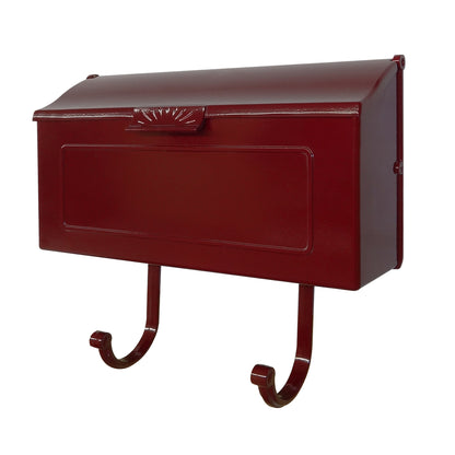 Modern Horizontal Mailbox (Multiple Colors)