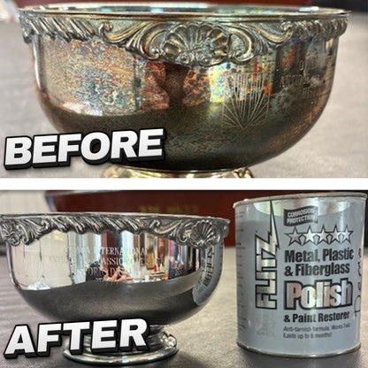 Paste Metal Polish also for Fiberglass, Plastic & Paint