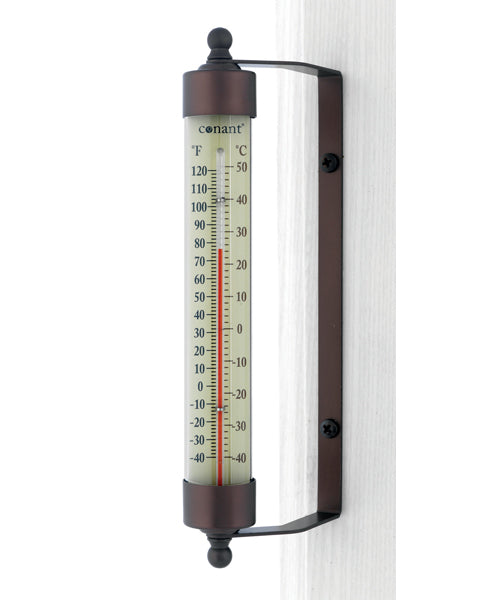 Décor Indoor/Outdoor 7" Thermometer (Bronze Patina)