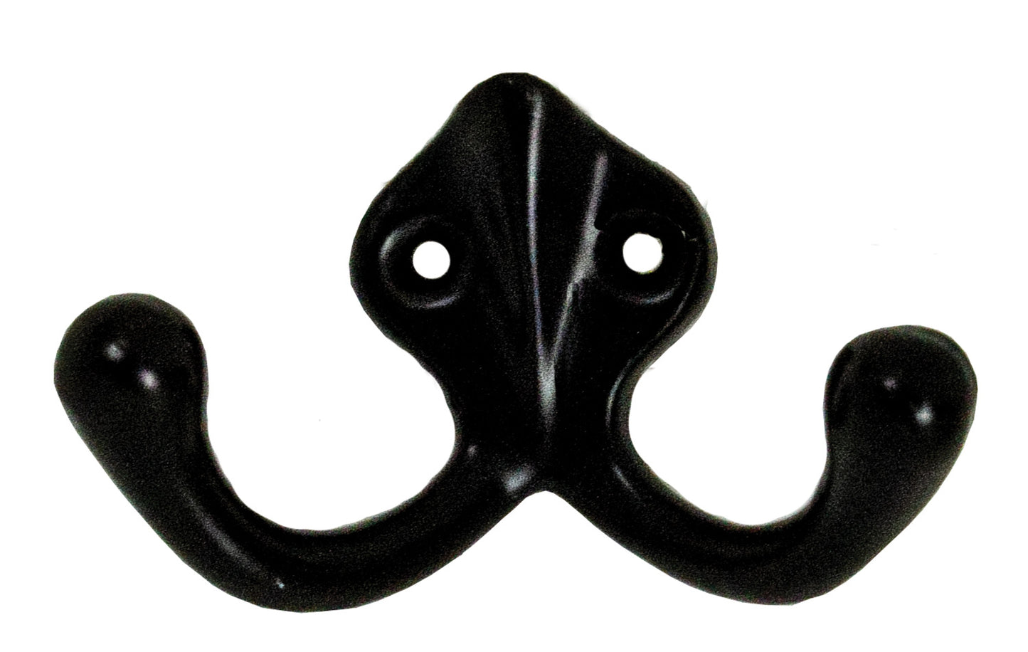 Wall Hook - Black Double