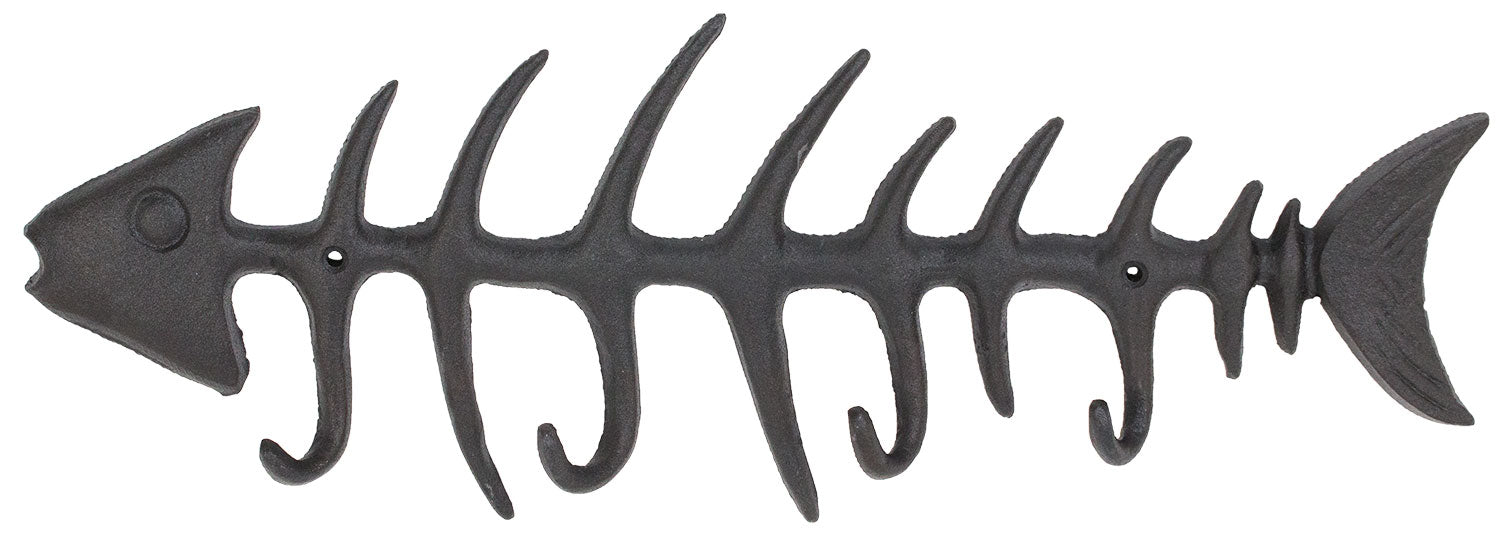 Fish Bone Hook Rack