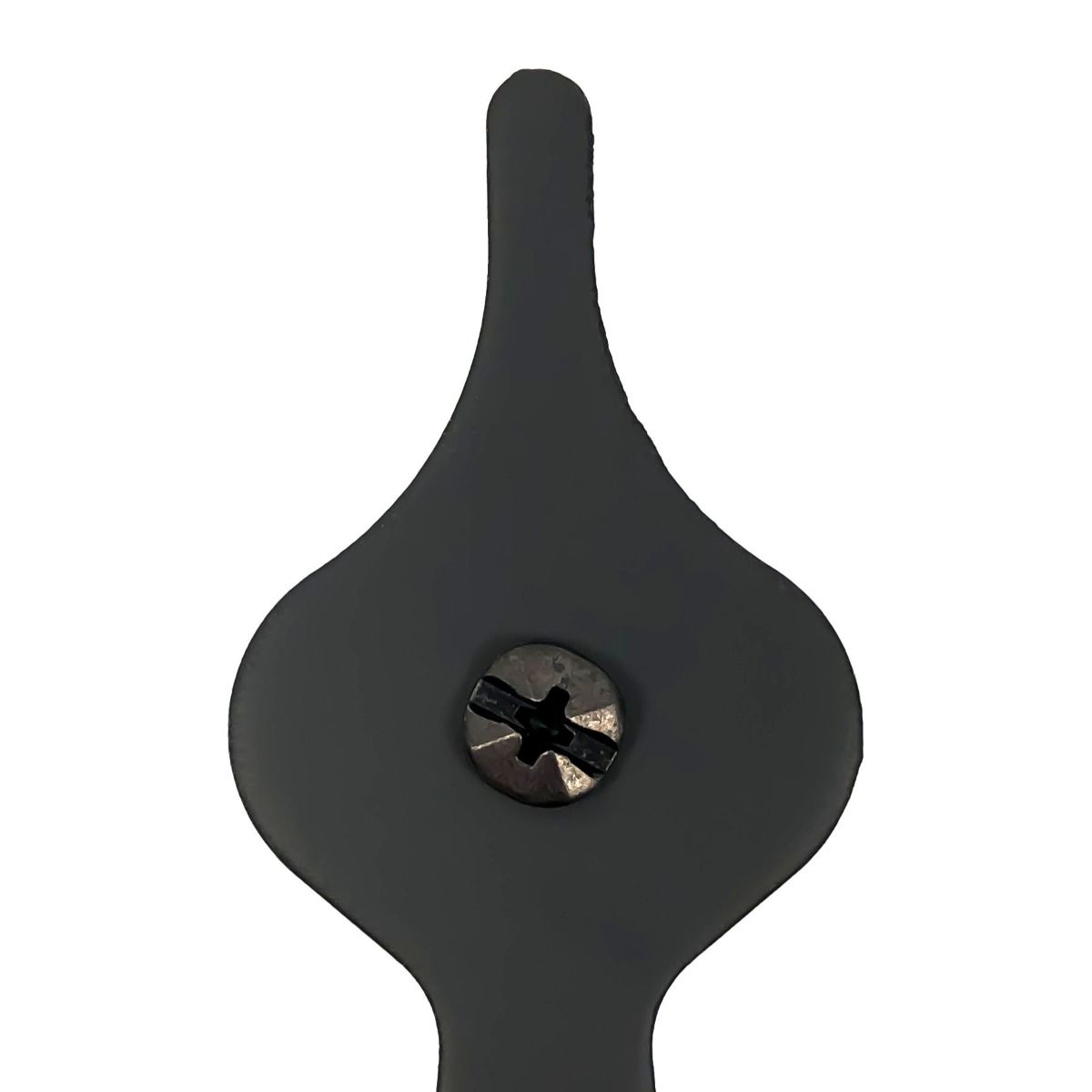 9" Spear Cabinet Strap Hinge, 3/8" Offset, Pair, Smooth