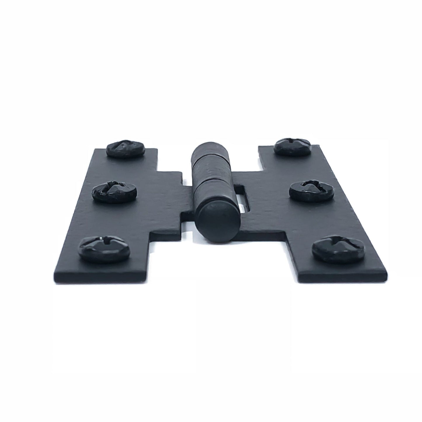 3" Cabinet H Hinge, Smooth, Pair