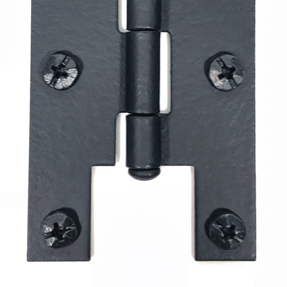 3" Cabinet H Hinge, Smooth, Pair