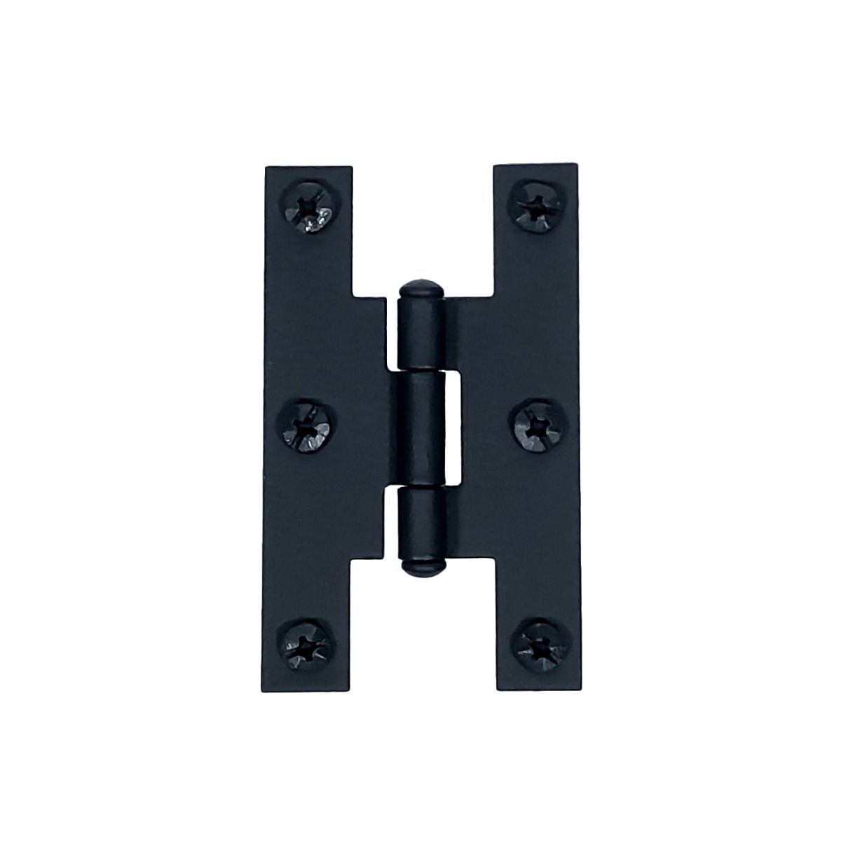 3" Cabinet H Hinge, Smooth, Pair