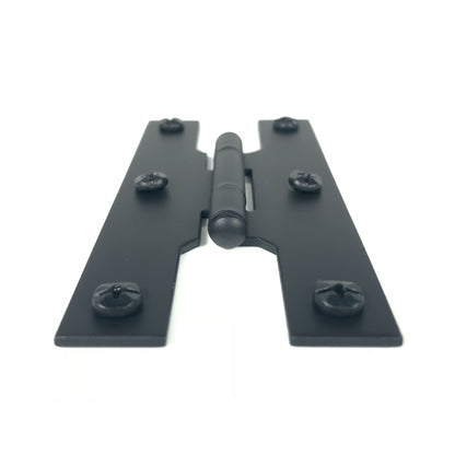 4" Smooth Door H Hinge, Pair
