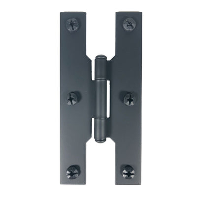 4" Smooth Door H Hinge, Pair