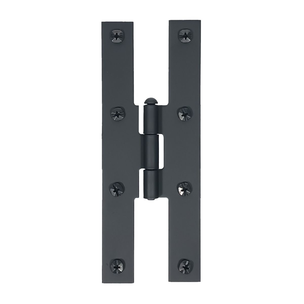 7" Smooth Door H Hinge, Pair