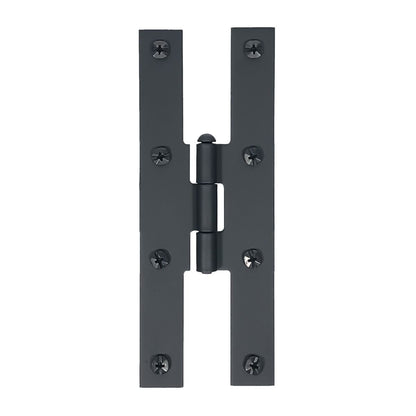 7" Smooth Door H Hinge, Pair