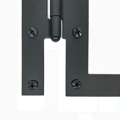 7" Smooth Door HL Hinge, Pair