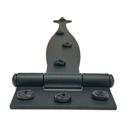 9" Spear Cabinet Strap Hinge, Pair