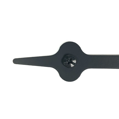 9" Spear Cabinet Strap Hinge, Pair