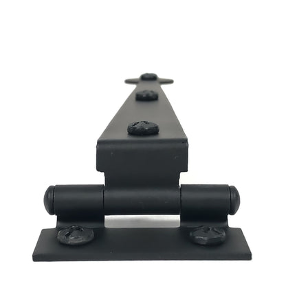 6-1/2" Heart Cabinet Strap Hinge, 3/4" Offset, Pair