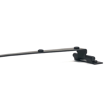 6-1/2" Heart Cabinet Strap Hinge, 3/4" Offset, Pair