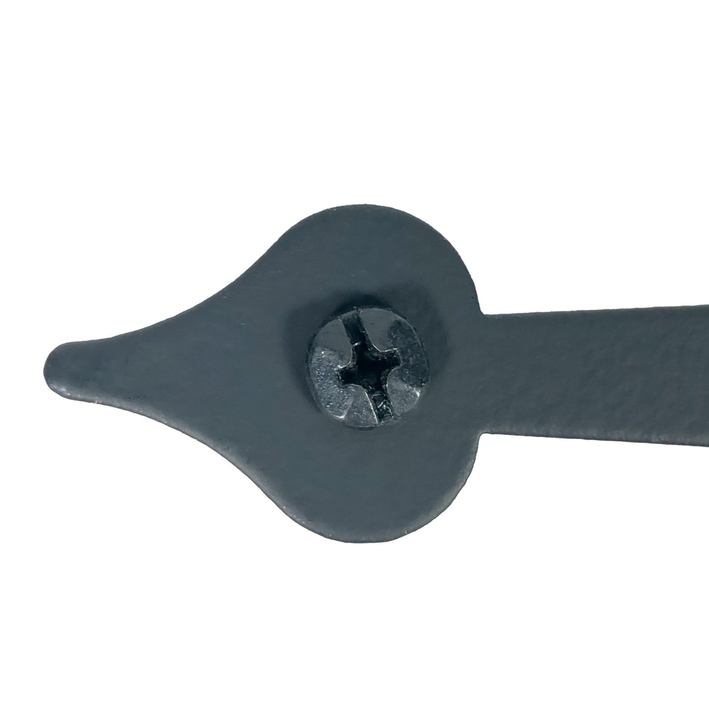 6-1/2" Heart Cabinet Strap Hinge, 3/4" Offset, Pair