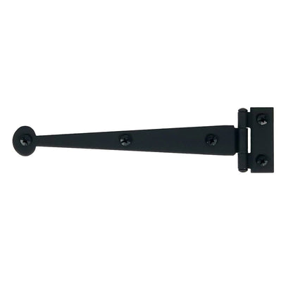 6" Bean Cabinet Strap Hinge, Flush, Pair, Smooth
