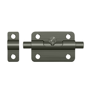 3" Barrel Bolt (Multiple Finishes)