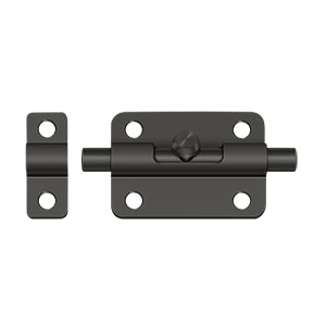 3" Barrel Bolt (Multiple Finishes)