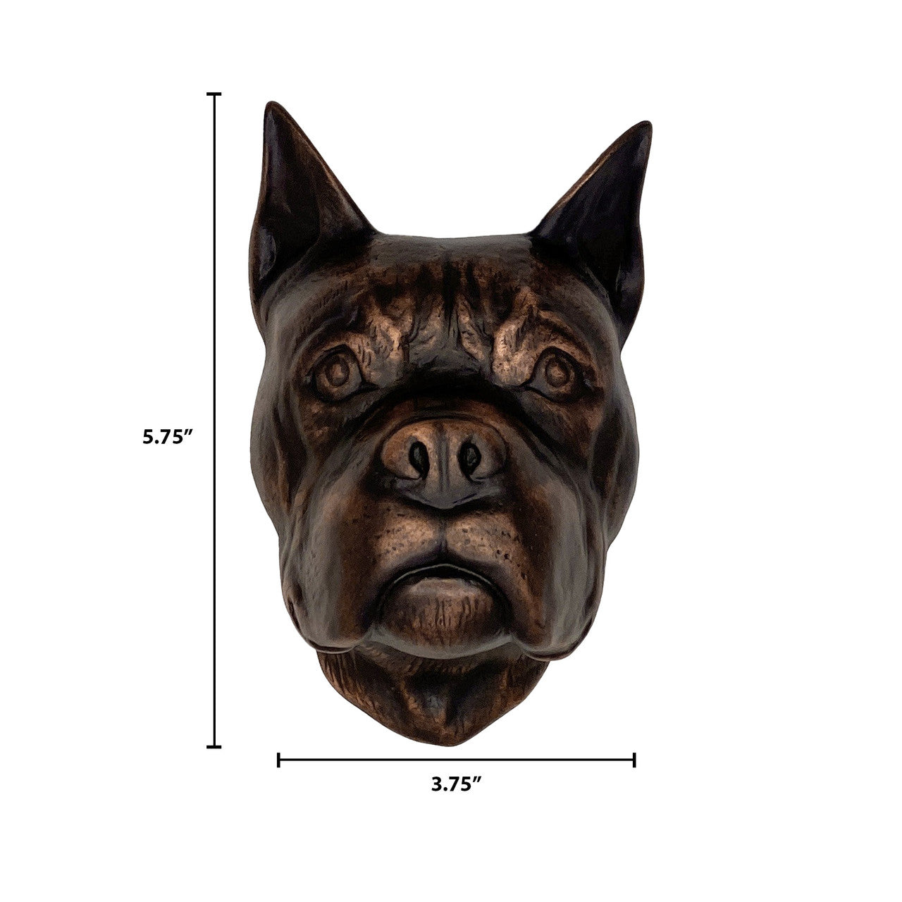 Michael Healy Boxer Door Knocker Bronze