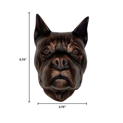 Michael Healy Boxer Door Knocker Bronze