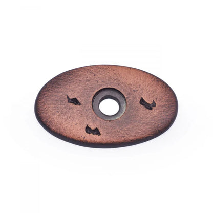 Distressed Oval Backplate