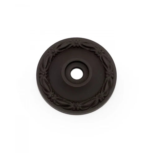 Flat Deco Leaf Knob Backplate