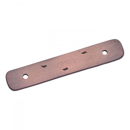 Distressed Rectangular 3" Pull Backplate