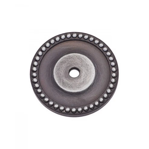 Beaded Single Hole Backplate