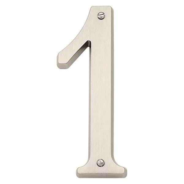 House Numbers - Satin Nickel
