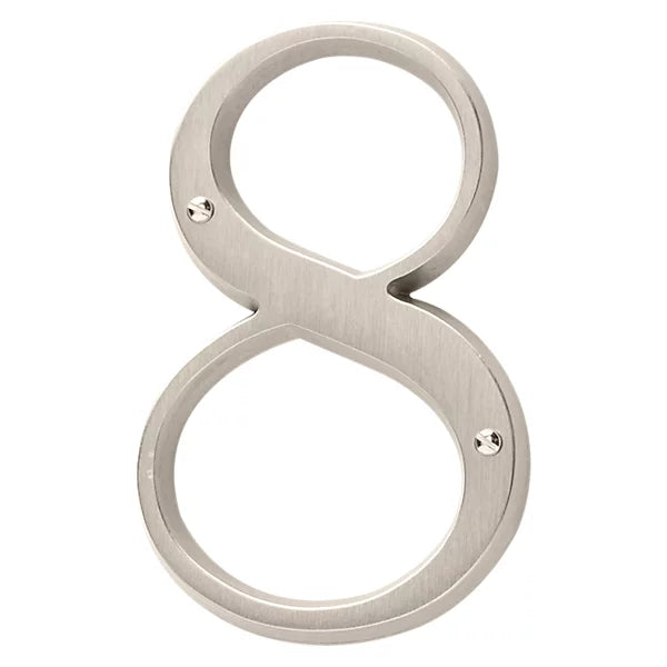 House Numbers - Satin Nickel