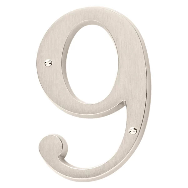 House Numbers - Satin Nickel