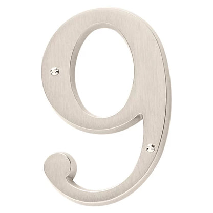 House Numbers - Satin Nickel