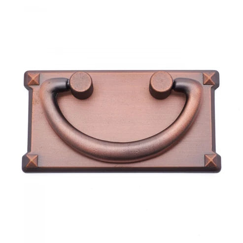 1 1/2" Rectangular Plated Bail Pull