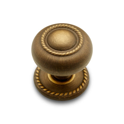 Rope Knob with Detachable Back Plate 1 1/2"