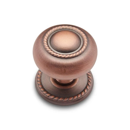Rope Knob with Detachable Back Plate 1 1/2"