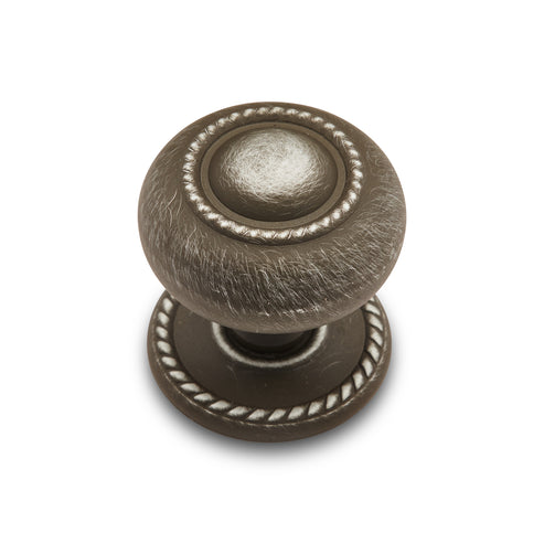 Rope Knob with Detachable Back Plate 1 1/2"