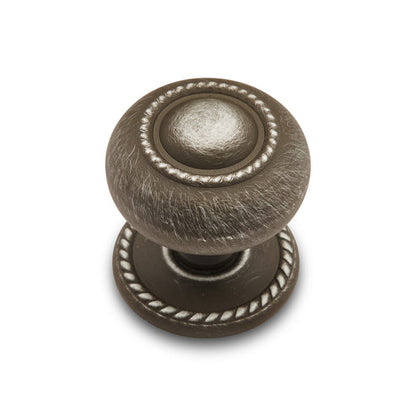 Rope Knob with Detachable Back Plate 1 1/2"