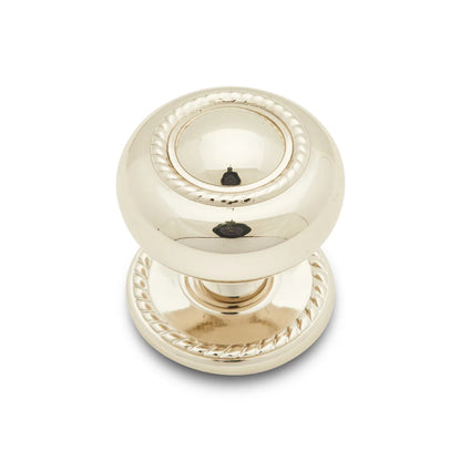 Rope Knob with Detachable Back Plate 1 1/2"