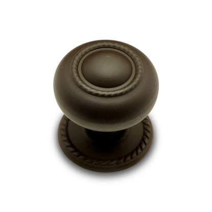 Rope Knob with Detachable Back Plate 1 1/2"