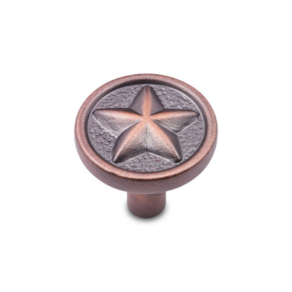 Rugged Texas Star Knob