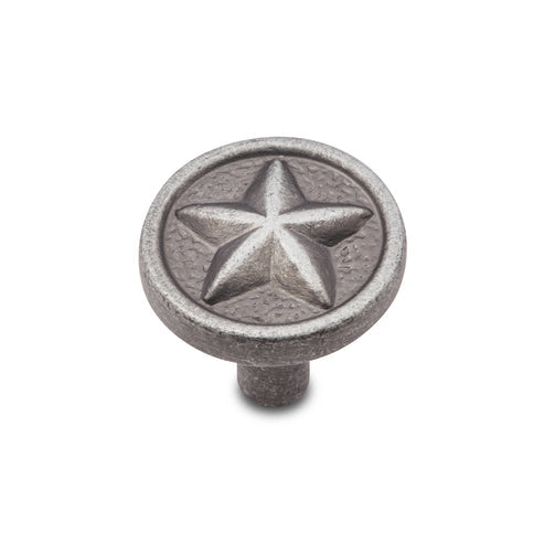 Rugged Texas Star Knob