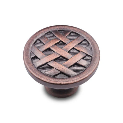 Crisscross Ribbon Knob - Large