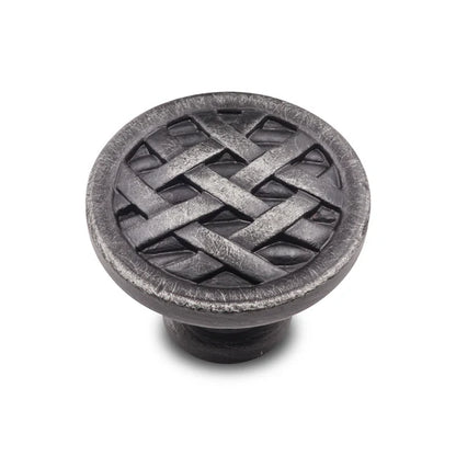 Crisscross Ribbon Knob - Large
