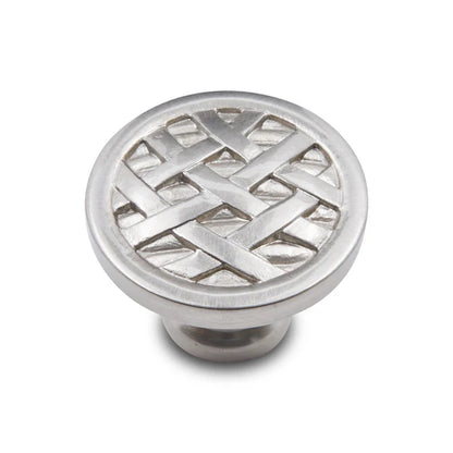 Crisscross Ribbon Knob - Large