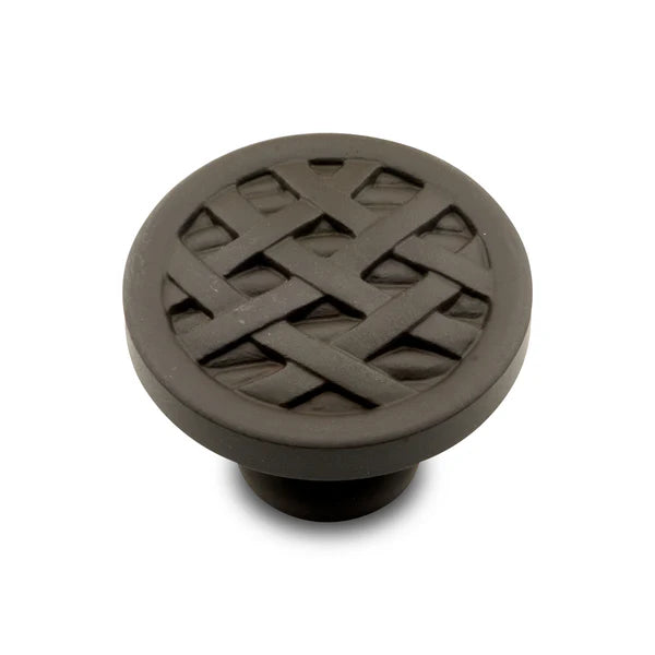 Crisscross Ribbon Knob - Large
