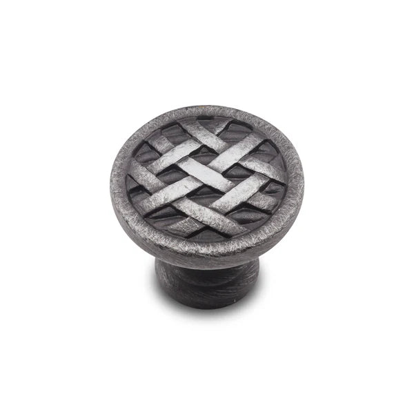 Crisscross Ribbon Knob - Small