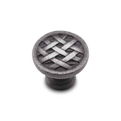 Crisscross Ribbon Knob - Small