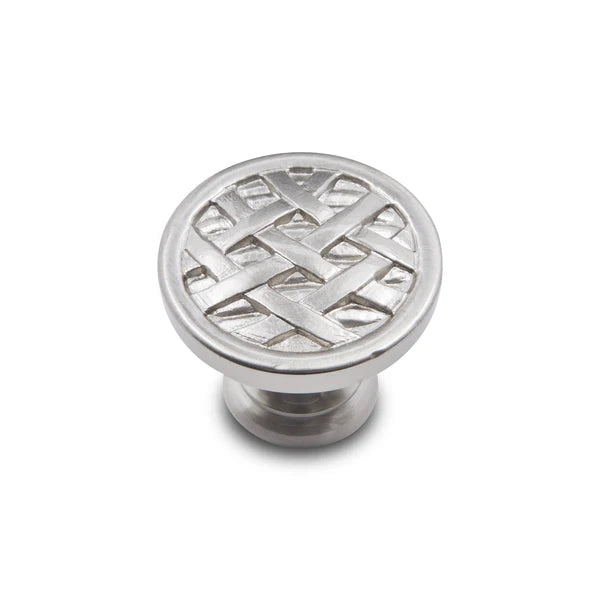 Crisscross Ribbon Knob - Small