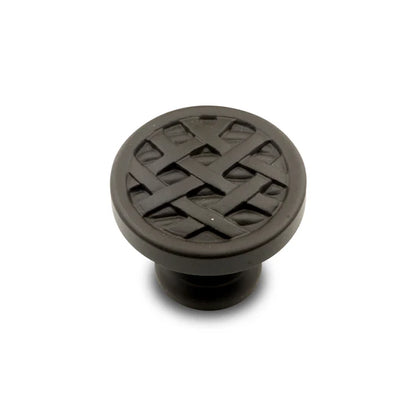 Crisscross Ribbon Knob - Small