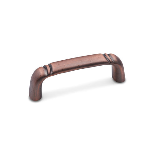 Smooth 3" Pull with Curved Lines